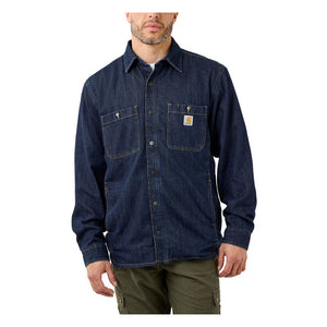 
                  
                    CARHARTT - DENIM FLEECE LINED SHIRT - GLACIER
                  
                