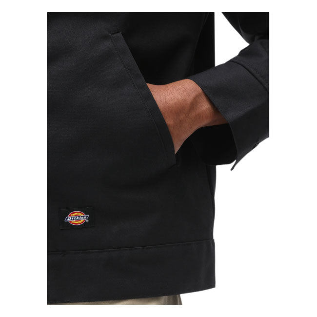 
                  
                    DICKIES LINED EISENHOWER JACKET - BLACK
                  
                