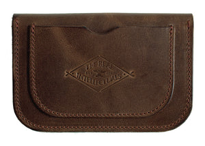 
                  
                    TRI Wallet - Waxed leather - Brown
                  
                