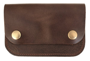 
                  
                    TRI Wallet - Waxed leather - Brown
                  
                