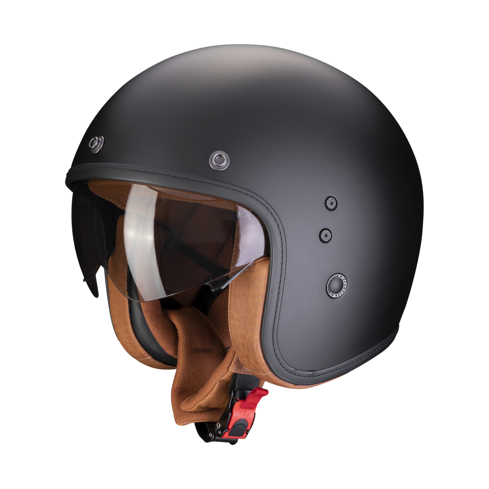 SCORPION - BELFAST EVO LUXE HELMET - MATTE BLACK