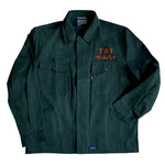 TRI JAPAN - EMBROIDERED WORKWEAR JACKET - FOREST GREEN