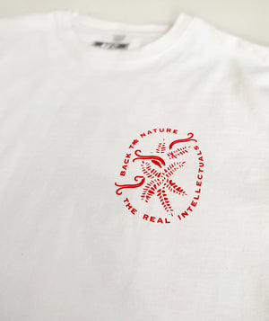 
                  
                    BACK TO NATURE - Heavy Oversized - White / Red / Petrol
                  
                