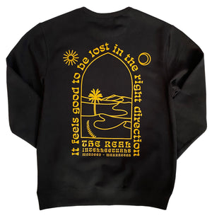 
                  
                    It feels good to be lost - Sweatshirt - Black
                  
                
