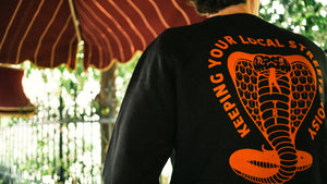 
                  
                    KEEPING YOUR LOCAL STREETS NOISY - CREW NECK - BLACK
                  
                