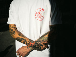 
                  
                    BACK TO NATURE - Heavy Oversized - White / Red / Petrol
                  
                