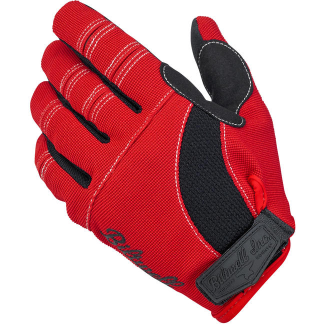 BILTWELL MOTO GLOVES - RED/BLACK/WHITE