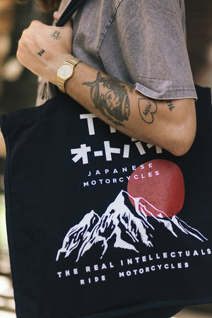 
                  
                    TRI -  JAPANESE TOTE BAG - BLACK
                  
                