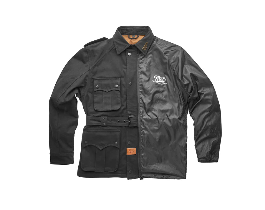 
                  
                    FUEL - SAFARI JACKET - BLACK
                  
                