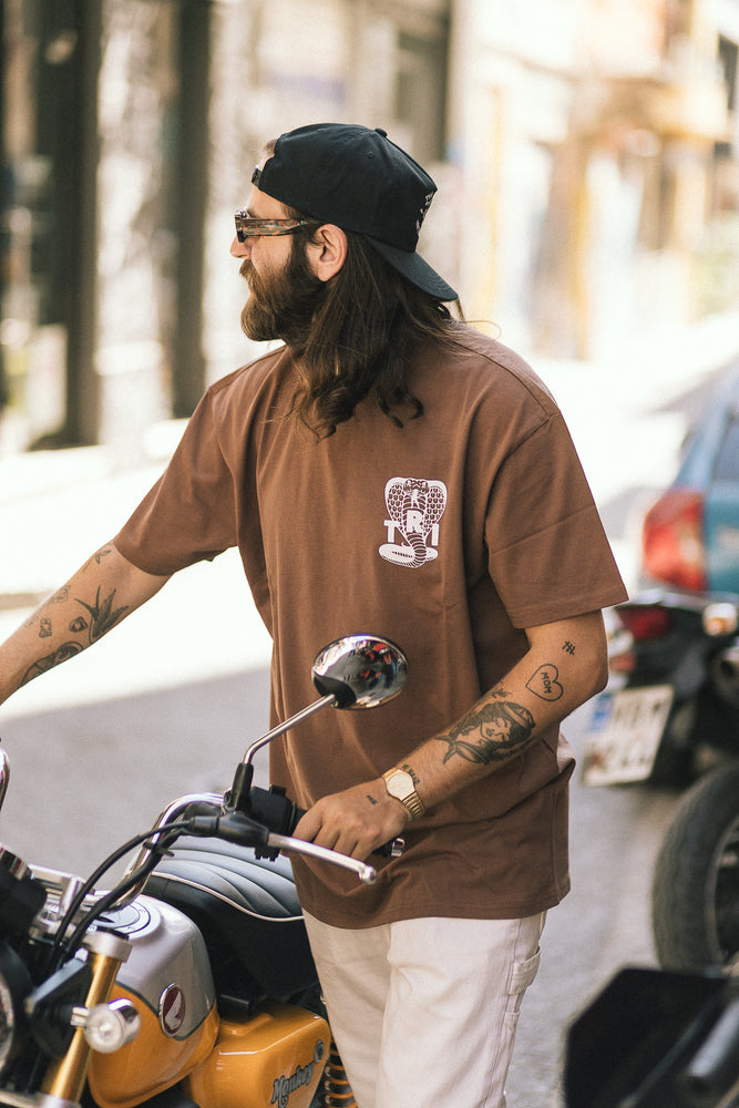 
                  
                    KEEPING YOUR LOCAL STREETS NOISY - Heavy Oversized - Brown
                  
                