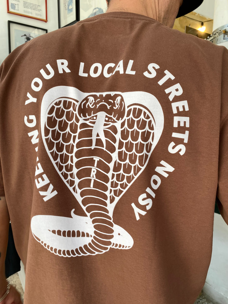 
                  
                    KEEPING YOUR LOCAL STREETS NOISY - Heavy Oversized - Brown
                  
                