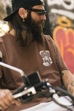 
                  
                    KEEPING YOUR LOCAL STREETS NOISY - Heavy Oversized - Brown
                  
                