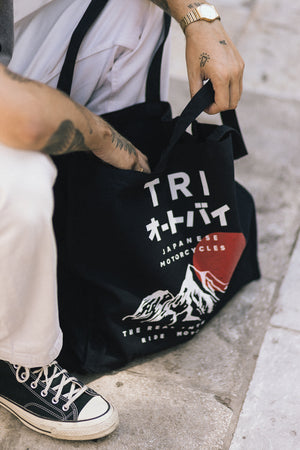 
                  
                    TRI -  JAPANESE TOTE BAG - BLACK
                  
                