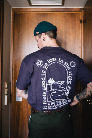 
                  
                    IT FEELS GOOD TO BE LOST - Oversized tee - PURPLE
                  
                