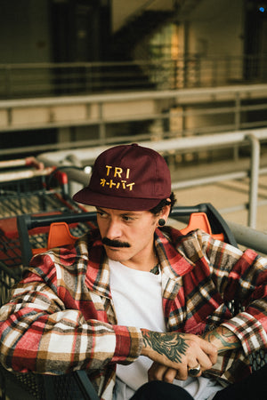 
                  
                    TRI - JAPANESE EMBROIDERED CAP
                  
                