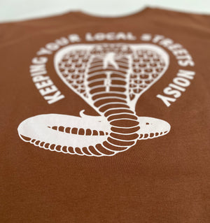 
                  
                    KEEPING YOUR LOCAL STREETS NOISY - Heavy Oversized - Brown
                  
                