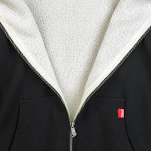 
                  
                    FLASH SHERPA HOODIE - BLACK
                  
                